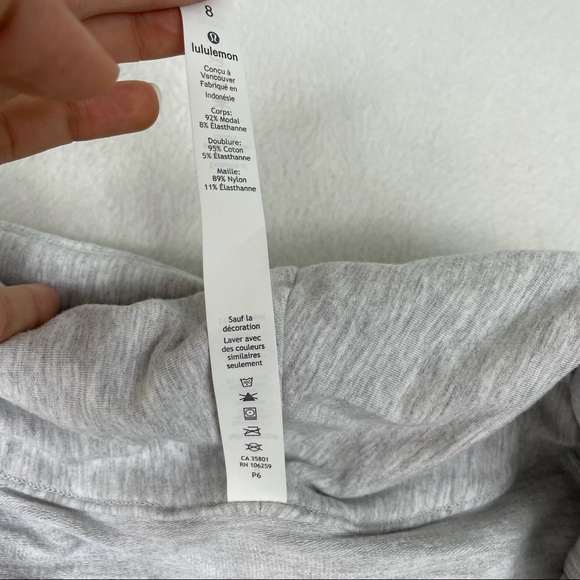 Lululemon Coast Easy Wrap Jacket Size 8 Gray - Picture 12 of 15